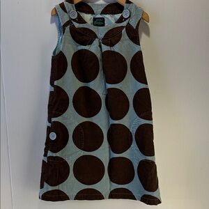 Mini Boden lined dress with pockets 7-8y